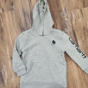 Carhartt Gray Sweatshirt Classic Pullover Hoodie
